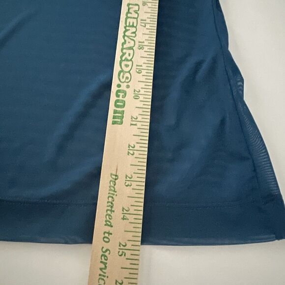 NEW White House Black Market Sheer Mesh Top Size M Teal Festival Whimsigoth - Picture 12 of 14